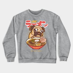 PUG RAMEN Crewneck Sweatshirt